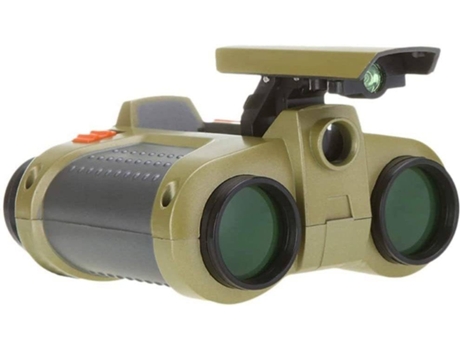 Binoculares con brújula Binoculares de telémetro de visión nocturna Binoculares impermeables 10X50 Bak4 Fmc Binoculares militares marinos Co-Negro ...