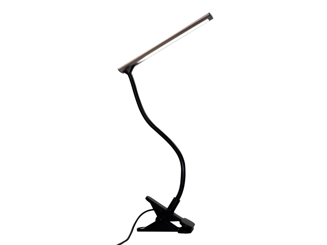 Lámpara de oficina LED BJ con clip ajustable de 360 grados, protección ocular para el hogar y el dormitorio.