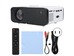 Miniproyector 720p para reproducción multimedia y proyección en casa