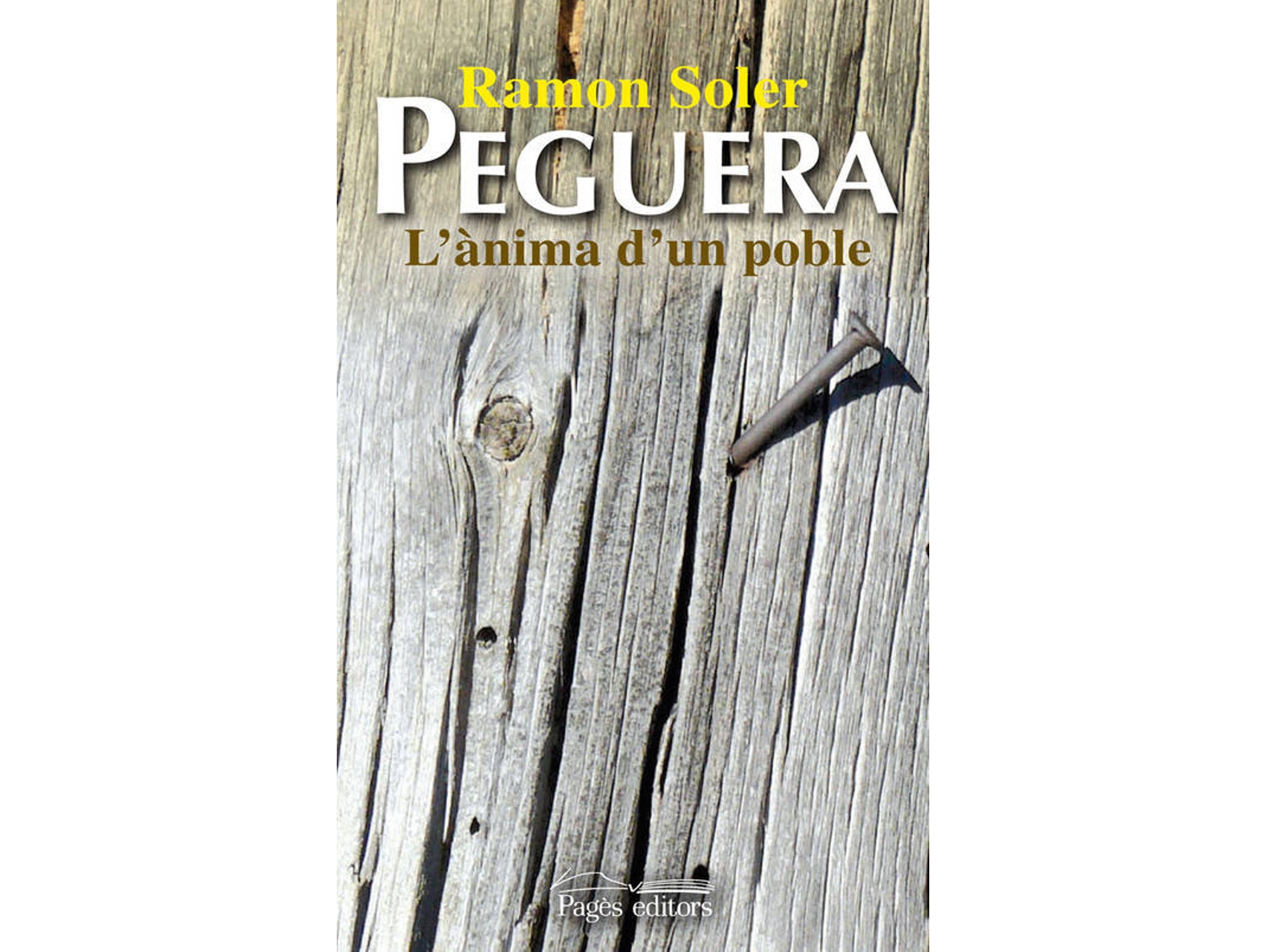 Libro Peguera de Ramon Soler Riba (Catalán)