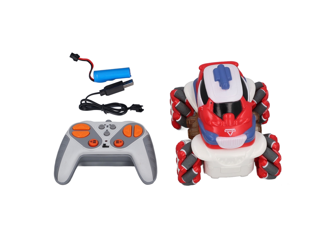 2026 Coche De Control Remoto Recargable Infantil Con Luces Led, Drift Y Diseño Cartoony, Regalo Para Niñas Portátil