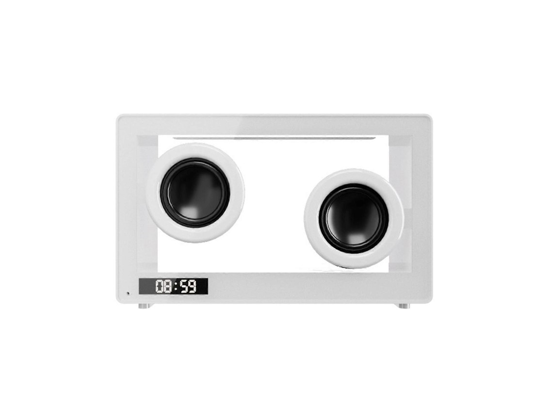 Altavoz inalámbrico transparente, reproductor de música, portátil, recargable, compatible con Bluetooth. Chaberlu