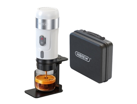 Cafetera portátil para automóvil HiBREW H4A 80W con soporte DC 12V 15 Bar Extracción Caliente / Fría 3 en 1 Cápsula Cafetera