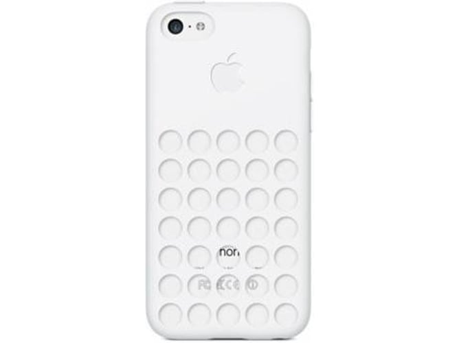 Carcasa APPLE iPhone 5c Silicona Blanco