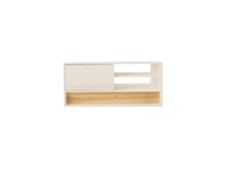 Mesa De Centro FURNLUX Vision (Blanco, Madera Contrachapada - 100X45X45 Cm)