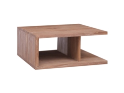 Mesa de Centro de Apoyo 70X70X30 Cm Madera de Teca Maciza