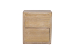 Mesita De Noche Madera De Pino 55x40x62cm