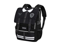 Miércoles Varsity Mochila Oxford, Negro KARACTERMANIA