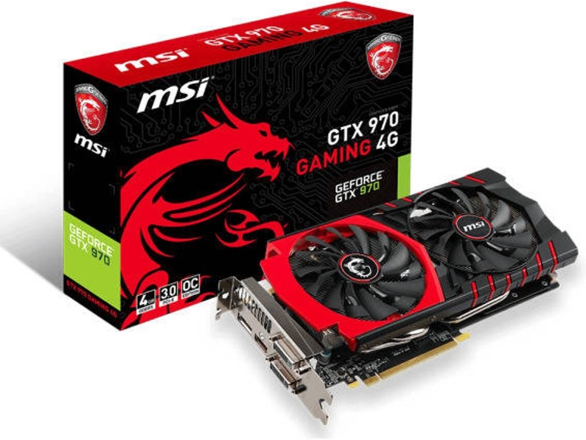 PGV MSI NVIDIA GTX970 4GB DDR5 PCIE