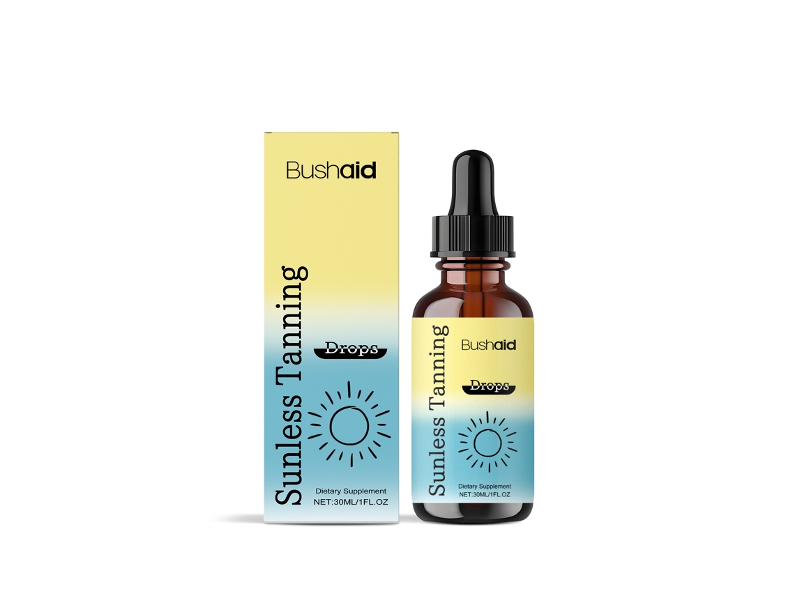 Gotas autobronceadoras orales para un bronceado natural