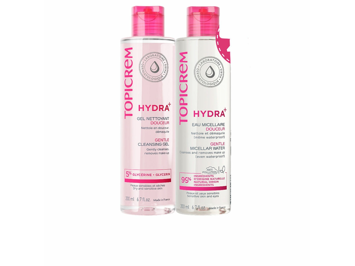 Gel limpiador facial Topicrem Hydra (piel sensible)