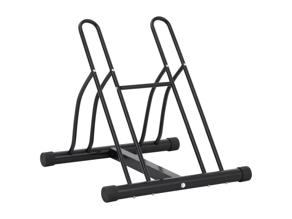 Soporte VIDAXL para 2 bicicletas suelo independiente acero