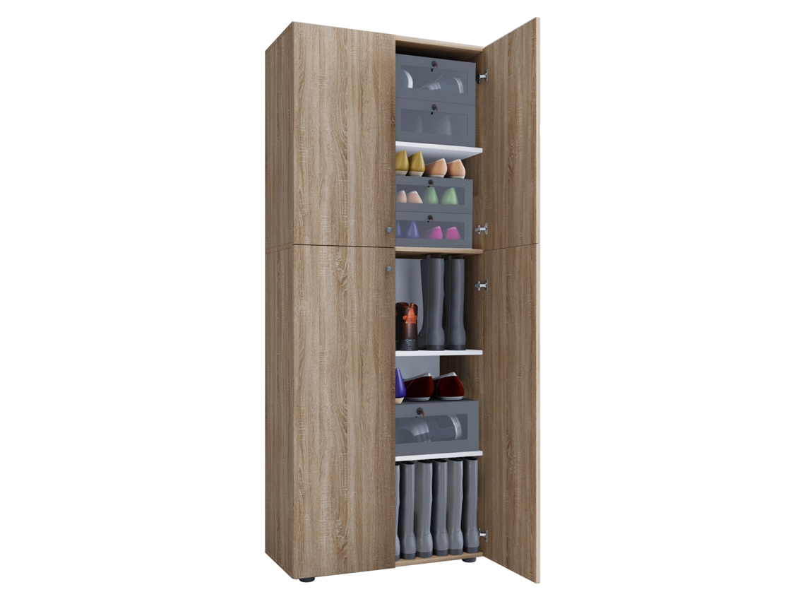 Zapatero grande de madera XL Canvas 5 Vcm
