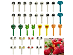 Decoración Bento Linda, Palillos de Comida de Animales para Niños, Palillos Reutilizables para Comida Infantil, Seguro para Niños, Fácil de Limpiar, LAOPIPFU
