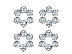 Juego de 24 bolas de cristal para colgar en ventanas, hogar y oficina - Ideales para captar la luz del sol - Colgantes arcoíris