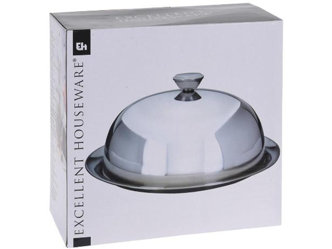Plato + tapa inoxidable 26 cm