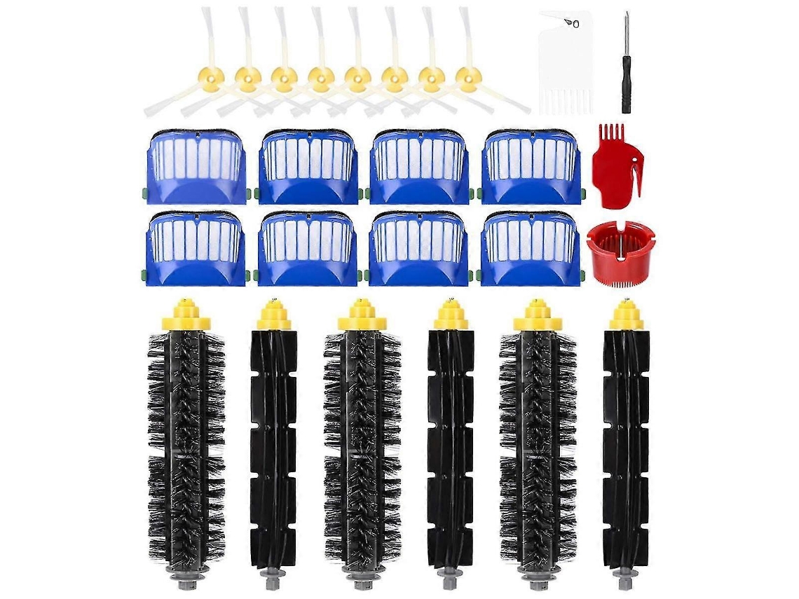 Piezas de repuesto para el filtro HEPA del cepillo lateral principal de las series 600, 605, 606, 610, 615, 616, 620, 621, 625, 630 y 631.