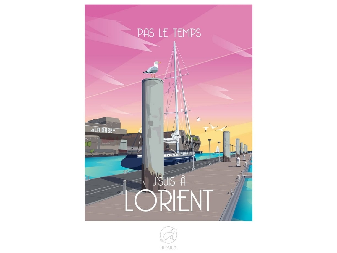 Puzzle La Loutre Lorient de 1000 piezas para adultos - La Loutre Puzzles