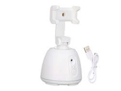 Cabeza De Bola H5 360° Disparo Inteligente Con Seguimiento Corporal Y Reconocimiento Facial Para Teléfonos, Blanco
