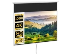 Pantalla de proyección de 120 pulgadas (formato 16:9) para pared/techo - Blanca