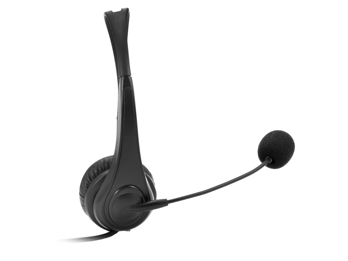 Fone de ouvido com microfone para call center, USB Fio, controle de volume ajustável e função mudo para computador desktop e notebook.