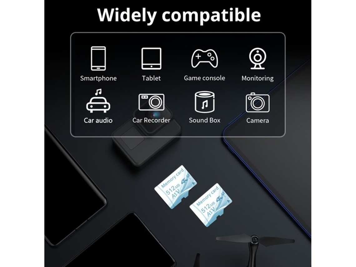 Paquete de 2 tarjetas Micro SD de uso universal Vayotoyvayotoy