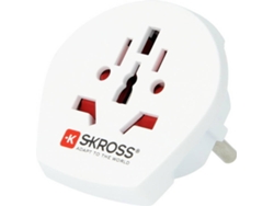 Adaptador de Viaje SKROSS Mundo-Europa POS Blanco (4000 W)