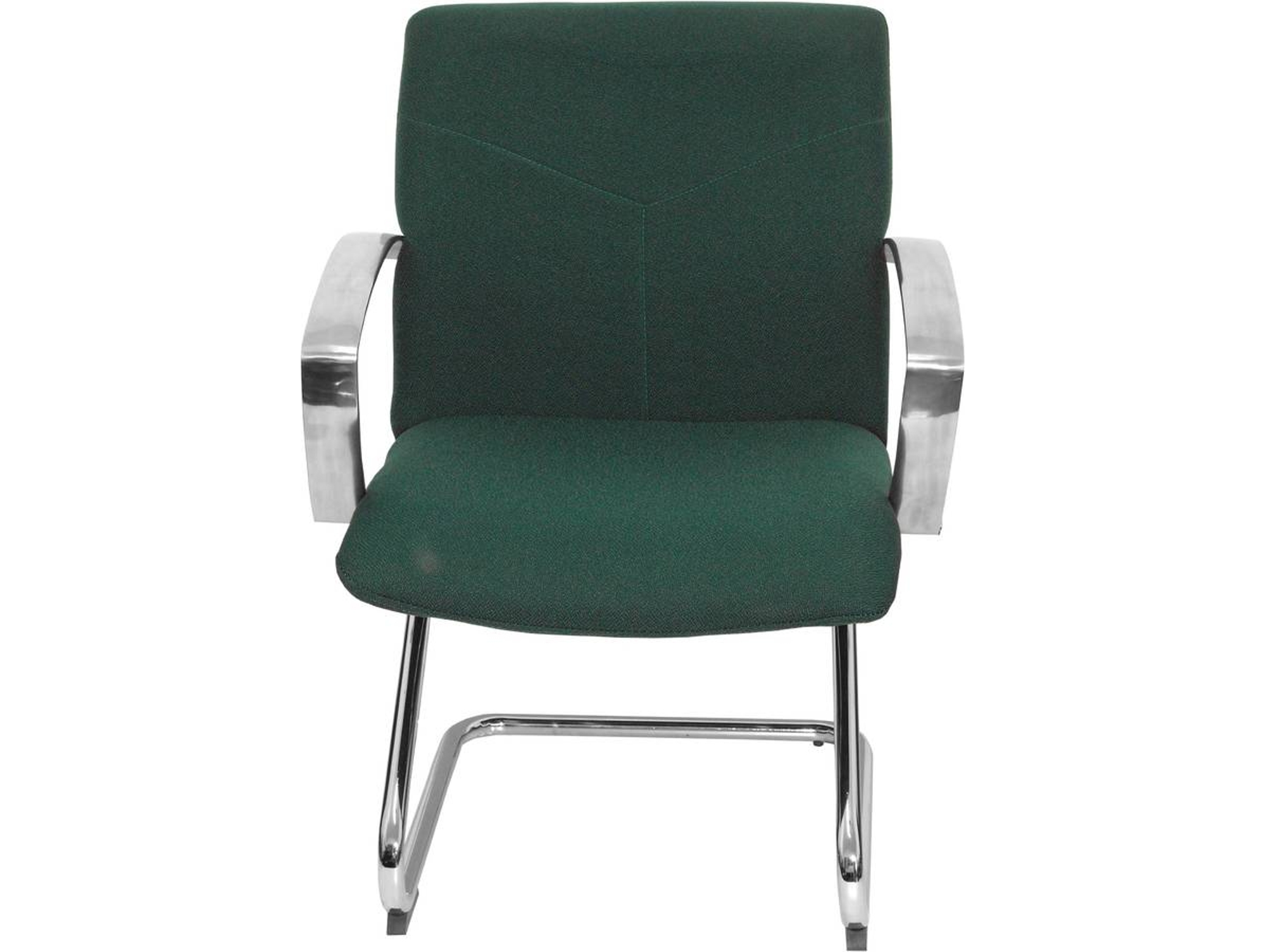 Silla de Escritorio Operativa PYC Caudete Patin TecID Verde (Brazos Fijos - Tejido)