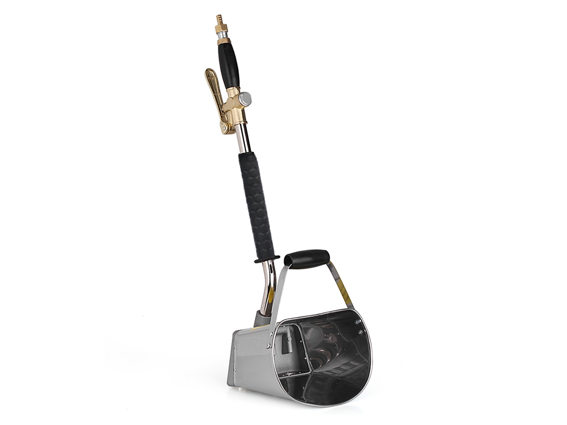 Máquina Profesional Para Pintar Mortero De Pared Con Embudo Antivaho Y Válvula De Aluminio De 120 Psi.