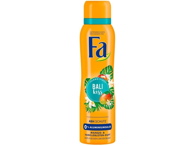 Desodorante F A Bali Kiss Mango Vainilla Spray (200 ml)
