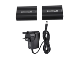 Amplificador De Interfaz Multimedia Hd 1080p Con Función Poe, Transmisor/receptor De Hasta 150 M Para Cine En Casa. Enchufe Británico.