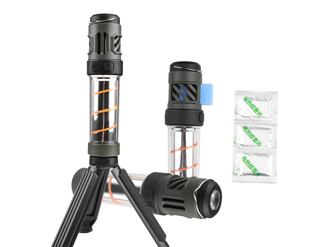2026-linterna Led Repelente De Mosquitos Con Trípode Para Camping Y Exterior Luz Multifuncional