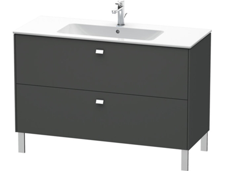 Mueble de aseo DURAVIT Brioso de pie 122,0 x 47,9 cm con 2 extraíbles incl. hueco para sifón y delantal para lavabo ME by Starck 233612