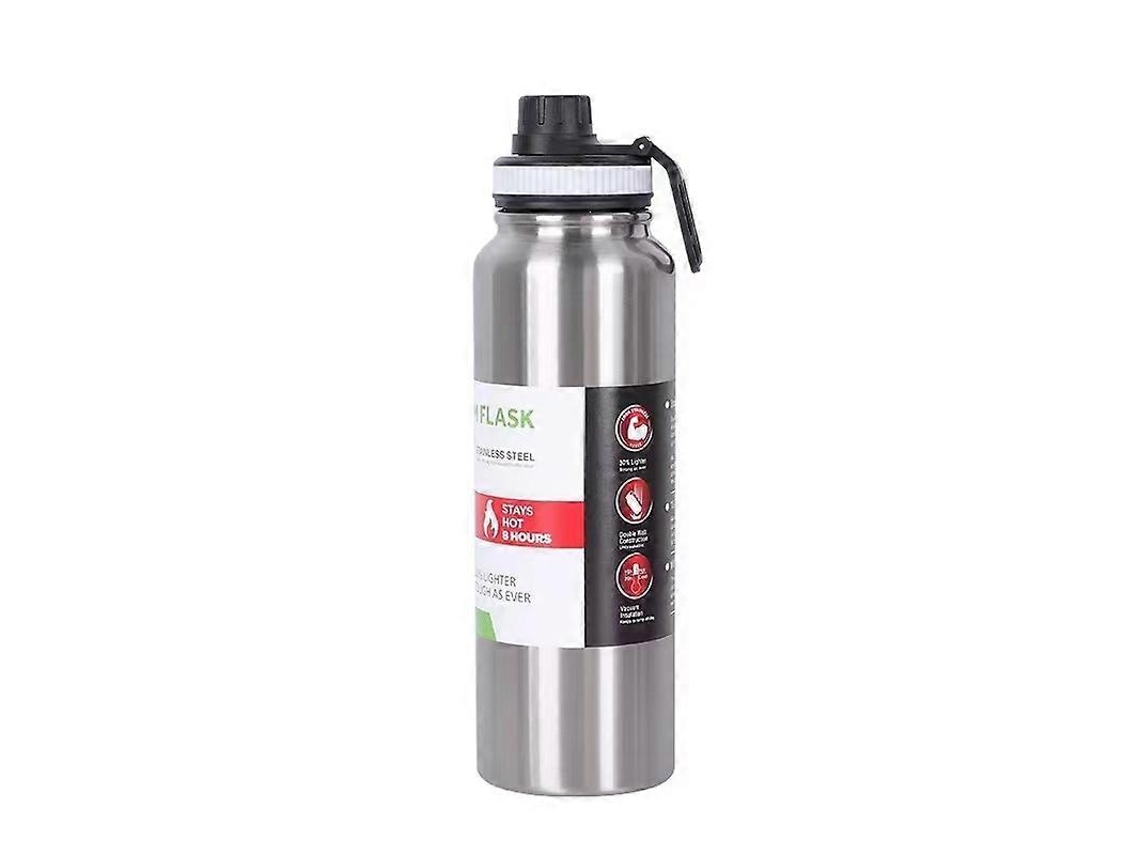 Botella de agua deportiva Rosewell de 1000 ml con termo al vacío