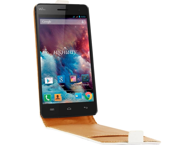 Funda Wiko Highway SWISS CHARGER SCP10167W Blanco
