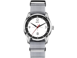 Relojes Con Pulsera De Nylon Fecha Reloj De Pulso Impermeable Grisyuysan