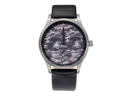 Reloj Casual Unisex De Cuarzo Con Correa De Pu Rebirth (negro)
