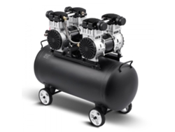 Compresor de aire silencioso de 75 L, 2,65 Kw, 125 Psi con motor sin aceite