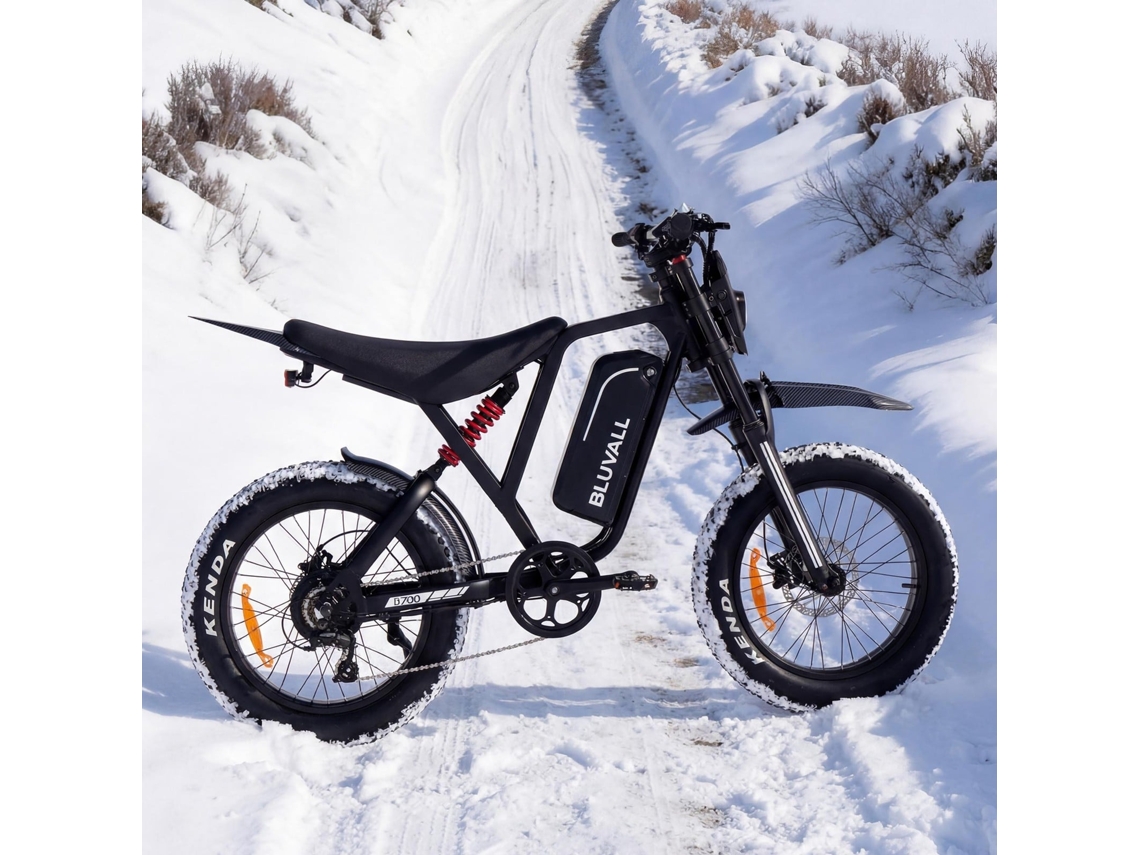 Bicicleta Eléctrica De 52 V Y 25 Ah, Shimano 7 Velocidades, Motocicleta Eléctrica Con Neumáticos Anchos 20x4.