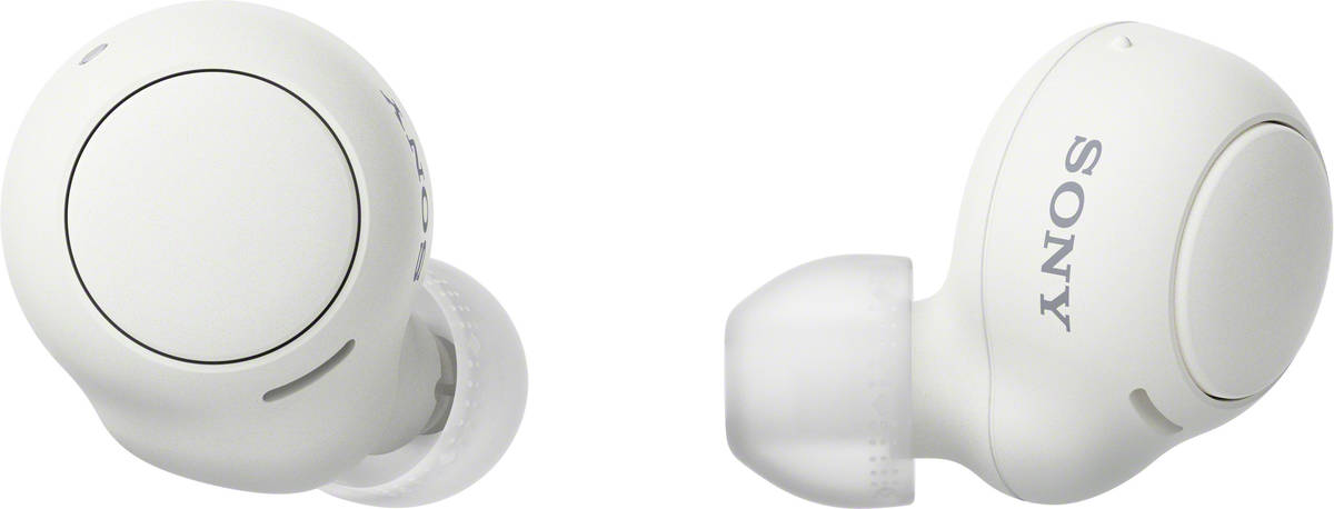 Auriculares Bluetooth True Wireless SONY Wfc500W (In Ear - Micrófono - Blanco)