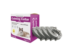 Collar Relajante Para Gatos Grises | 38,1 Cm (15 Pulgadas) | Tecnología De Feromonas, 4 Semanas De Protección