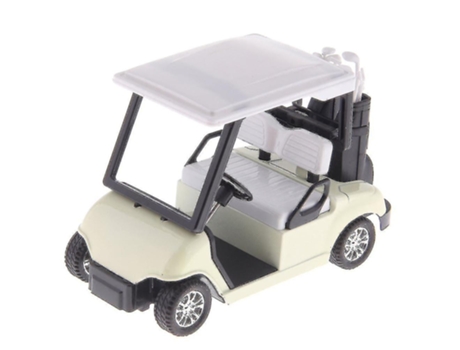 Juguete Teledirigido 1/20 Scale Alloy Golf Cart Diecast Pull Back Car Collec