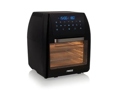 PRINCESS 183016 Individual 12 L Independente 1800 W Freidora a Aire Caliente Negro