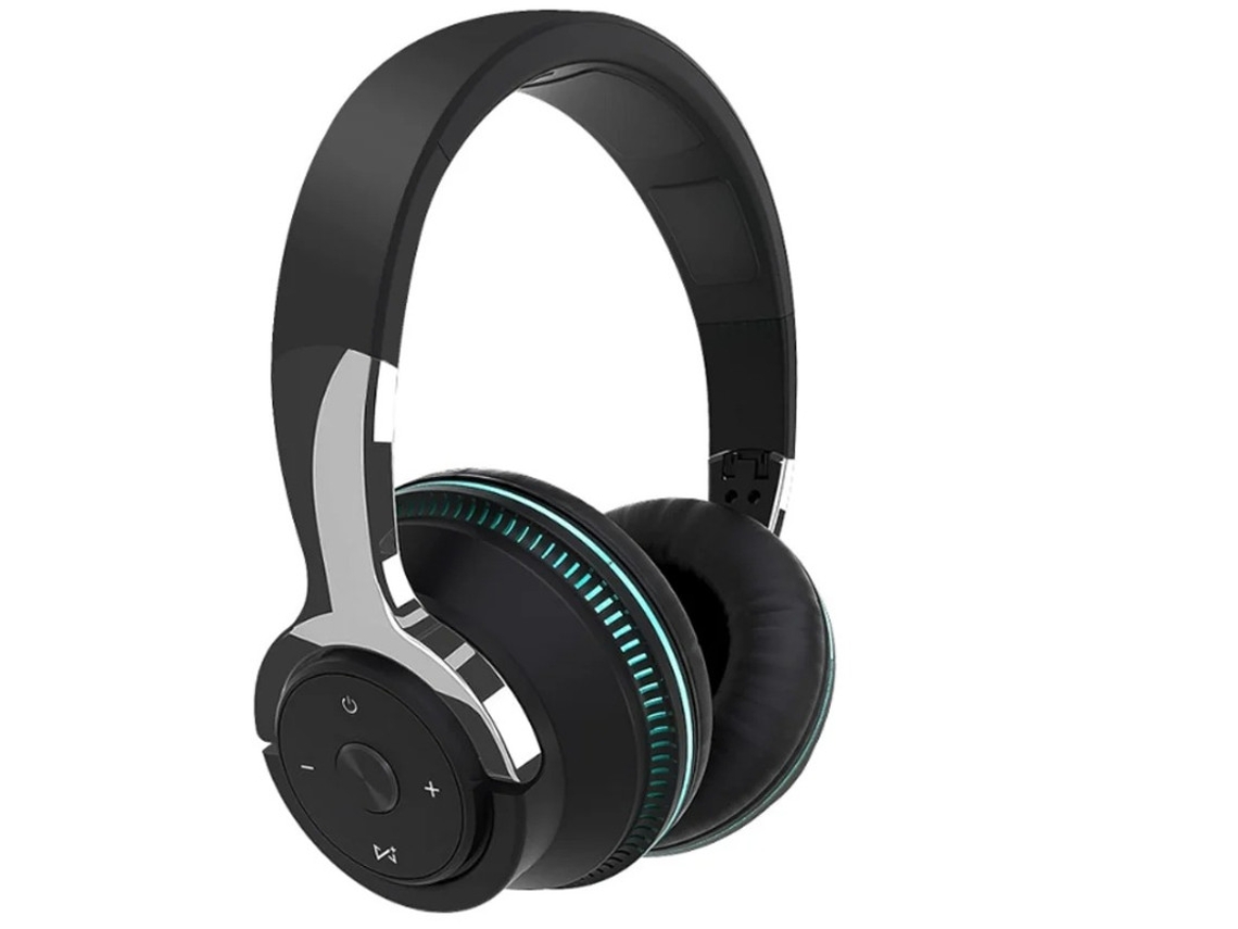 Auriculares Bluetooth Yizhood H2 Estéreo De Alta Fidelidad, Plegables, Compatibles Con Micrófono, Color Negro