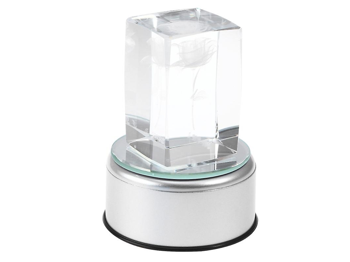 Luz Nocturna De Cristal Para Decoración.