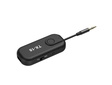 2-in-1 Bluetooth 5.0 Transmitter Receiver Tv Pc Car Speaker 3.5mm Aux Hifi Music Audio Adapter