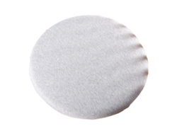 Cojín Tatami Redondo Espuma Viscoelástica Lavable 35x35x3,5cm Gris Claro