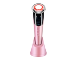 Instrumento de belleza ultrasónico, terapia de luz LED, antienvejecimiento, antiarrugas, color rosa Yemaesre
