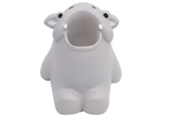 Mini Juego De Soportes De Resina Con Forma De Animalito Adorable: Hipopótamo.