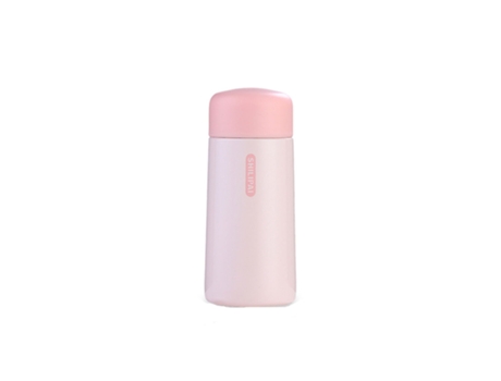 Cute mini taza de aislamiento térmico de los niños de bolsillo portátil taza de agua de acero inoxidable 304